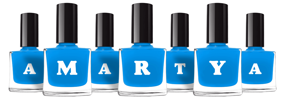 Amartya glossy logo