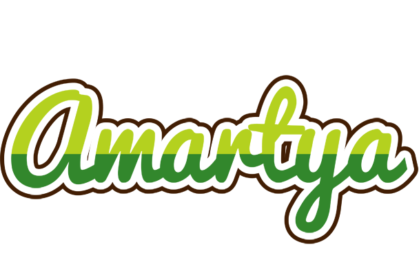 Amartya golfing logo