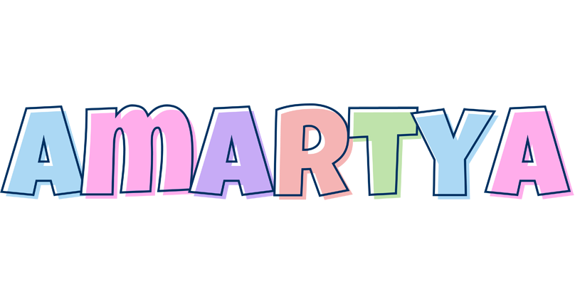 Amartya pastel logo
