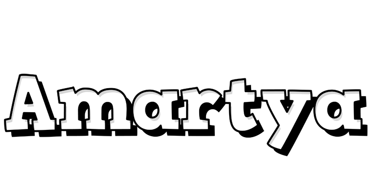 Amartya snowing logo