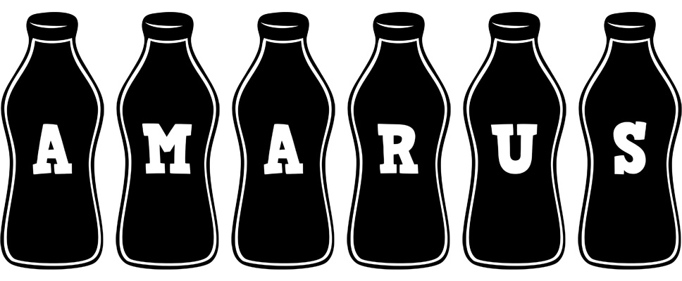 Amarus bottle logo