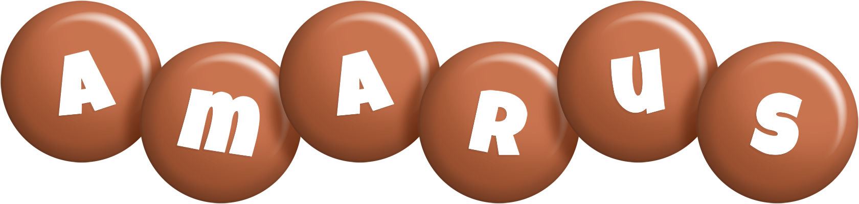 Amarus candy-brown logo
