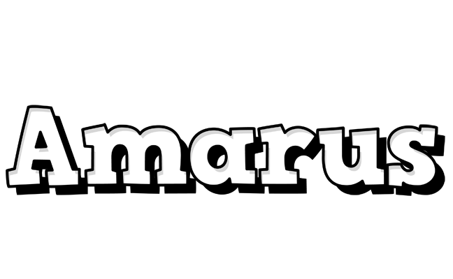 Amarus snowing logo