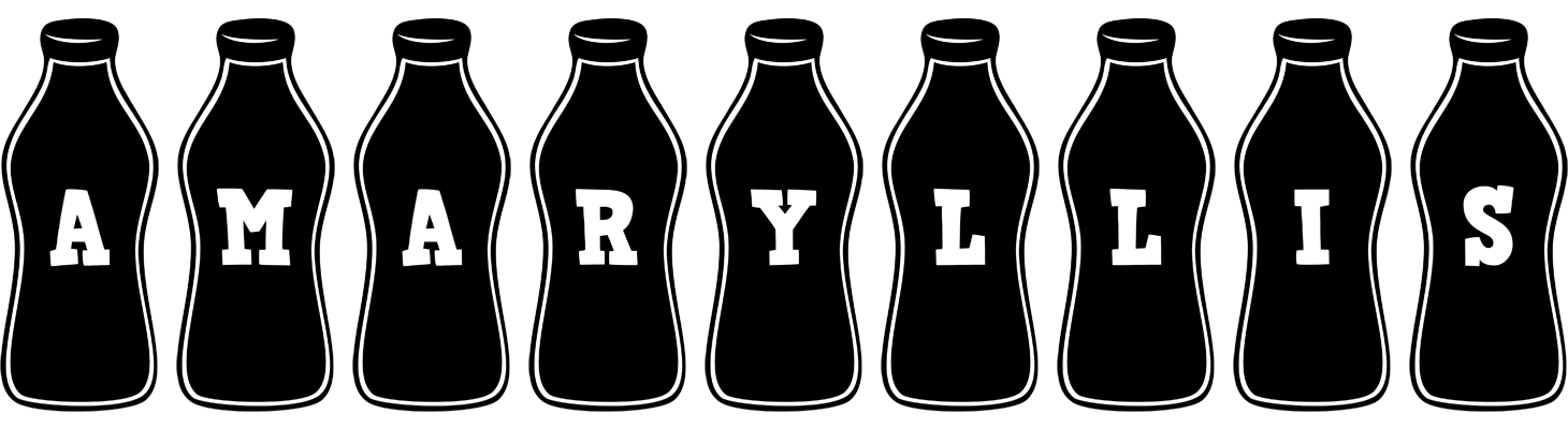 Amaryllis bottle logo
