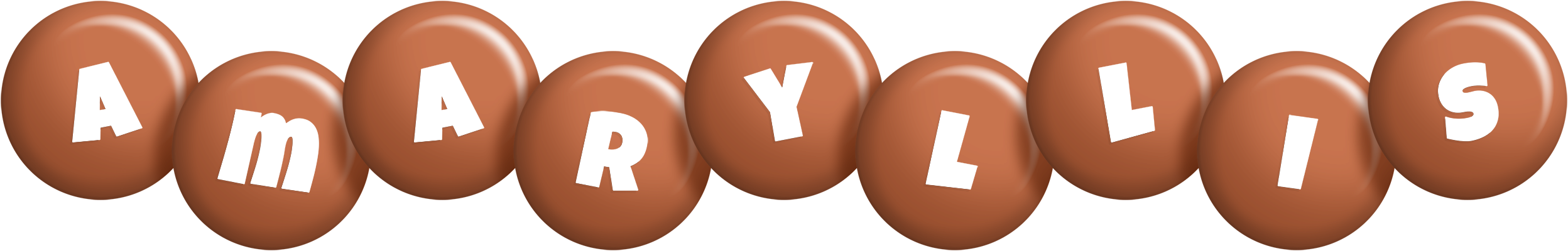 Amaryllis candy-brown logo