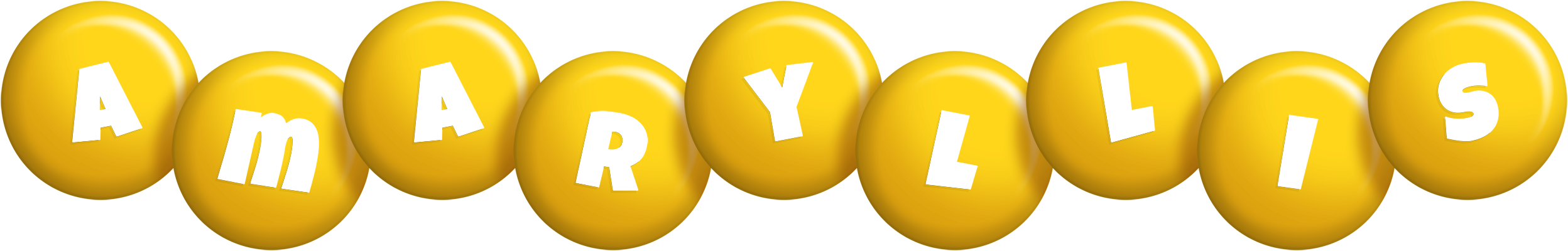 Amaryllis candy-yellow logo
