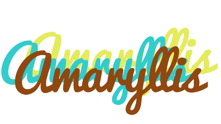 Amaryllis cupcake logo