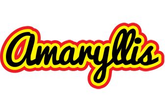 Amaryllis flaming logo