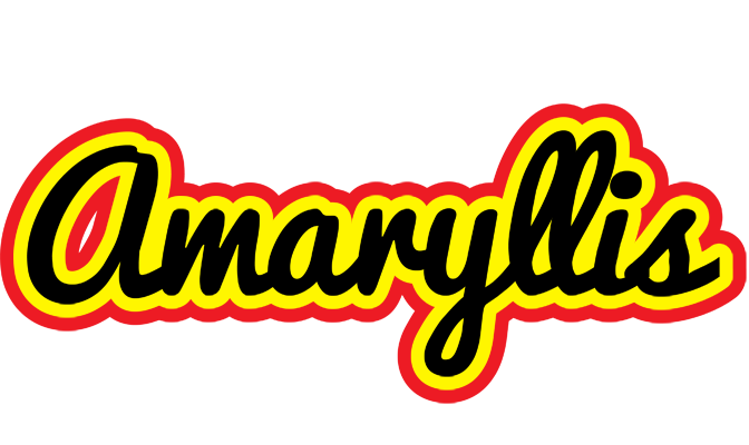 Amaryllis flaming logo