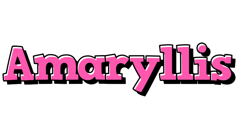 Amaryllis girlish logo