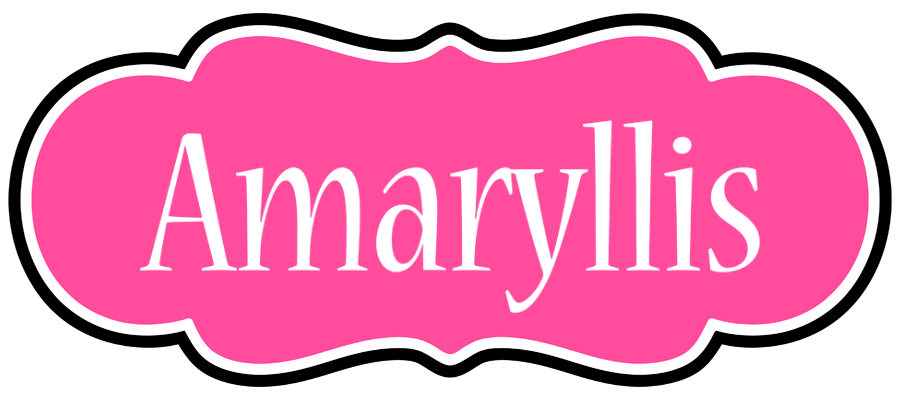 Amaryllis invitation logo
