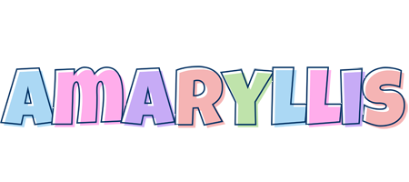 Amaryllis pastel logo