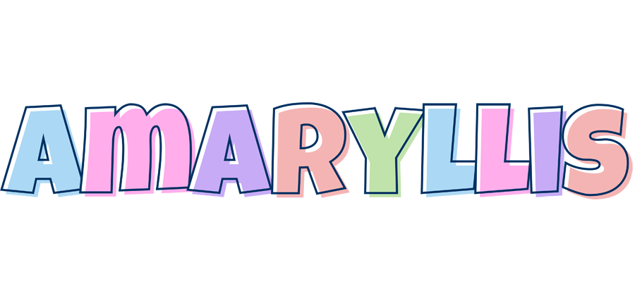 Amaryllis pastel logo