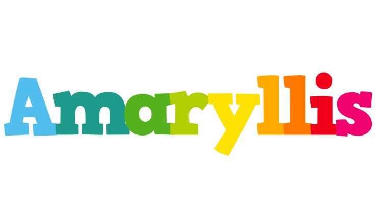 Amaryllis rainbows logo