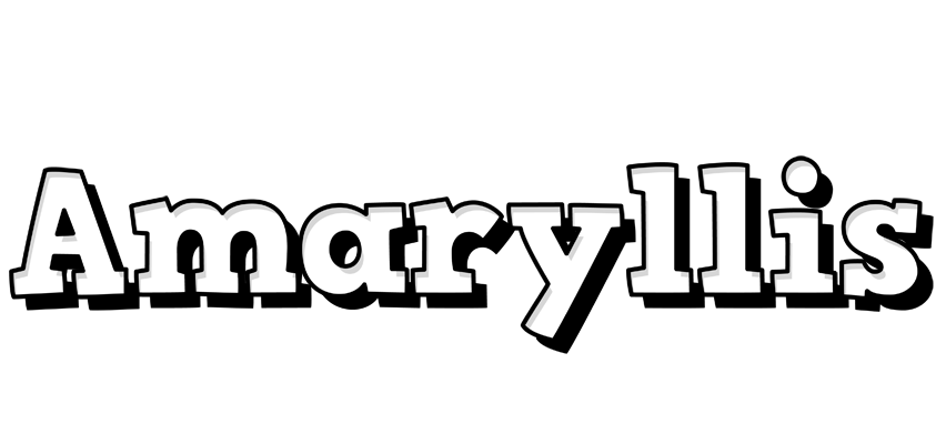 Amaryllis snowing logo