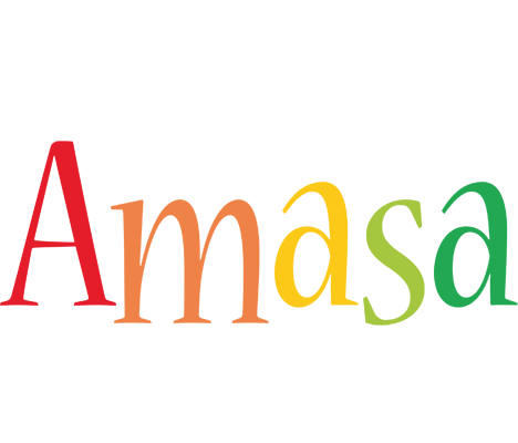 Amasa birthday logo