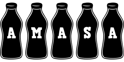 Amasa bottle logo