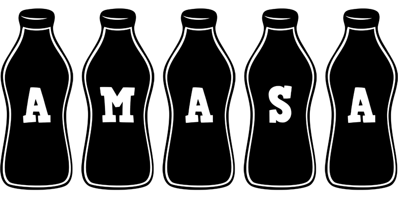 Amasa bottle logo