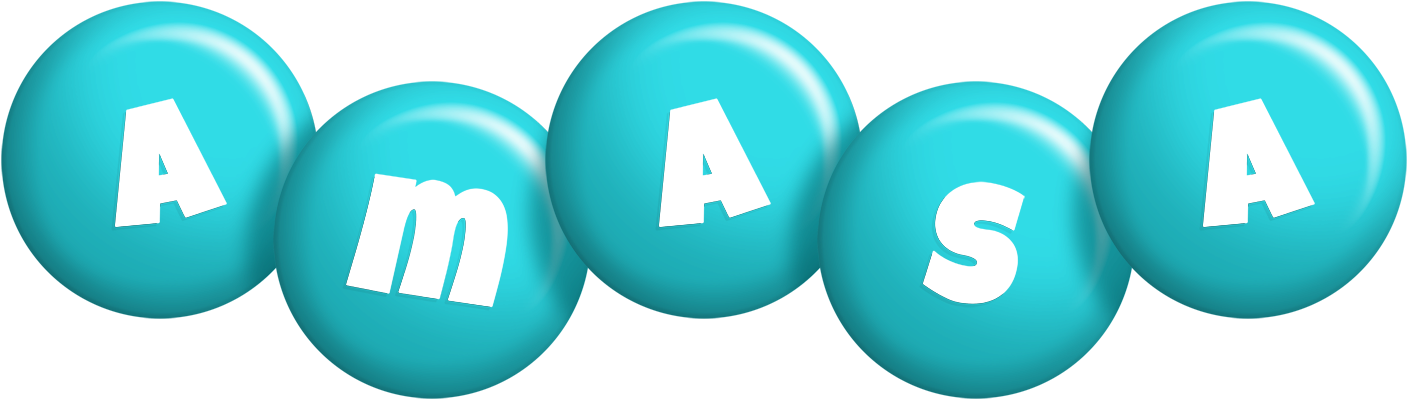 Amasa candy-azur logo