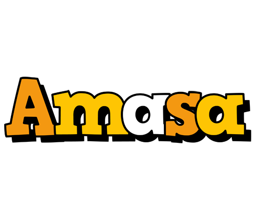 Amasa cartoon logo