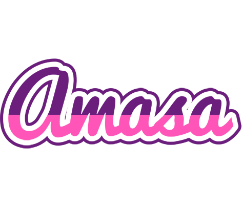 Amasa cheerful logo