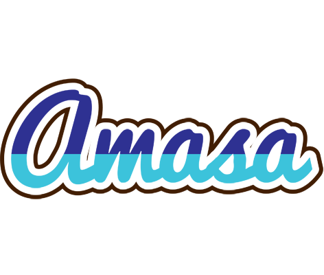Amasa raining logo