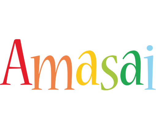 Amasai birthday logo