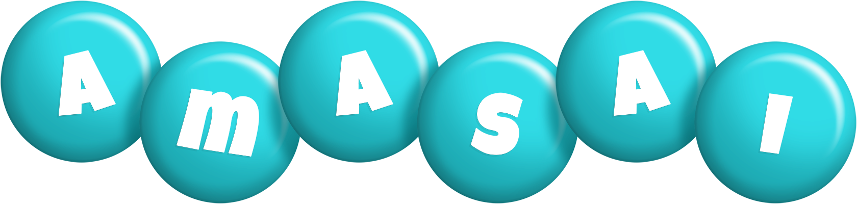 Amasai candy-azur logo