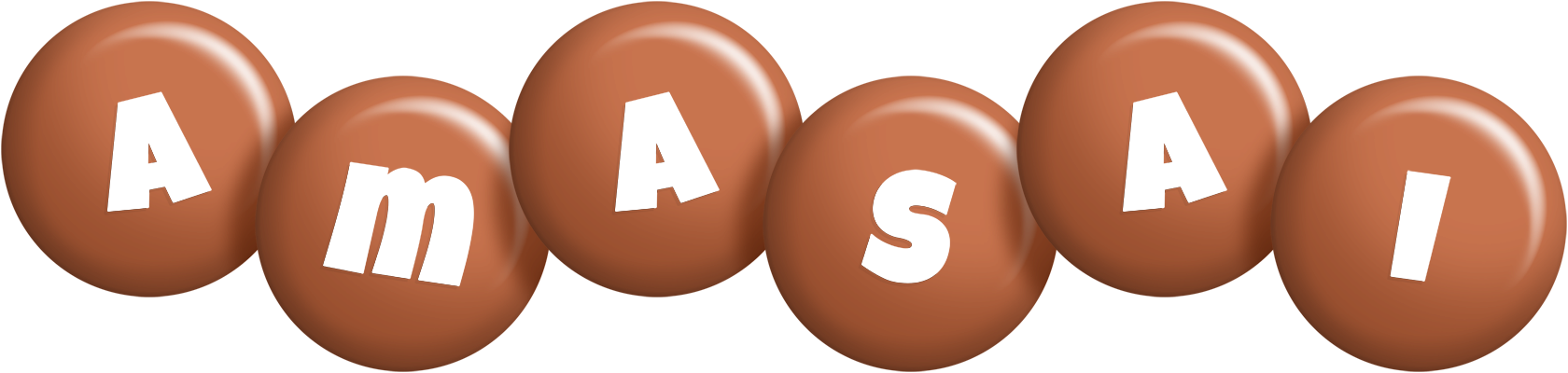 Amasai candy-brown logo