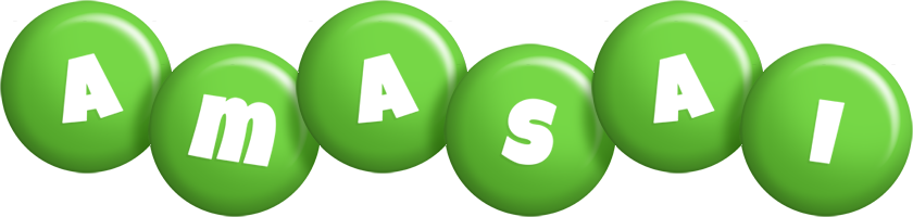 Amasai candy-green logo