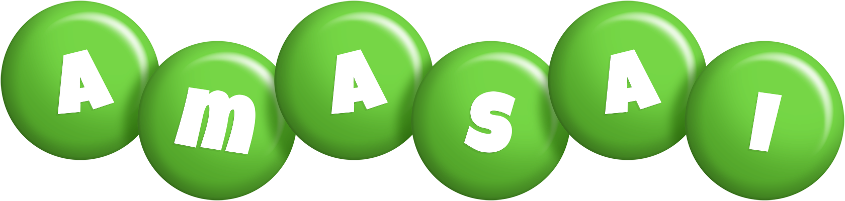 Amasai candy-green logo