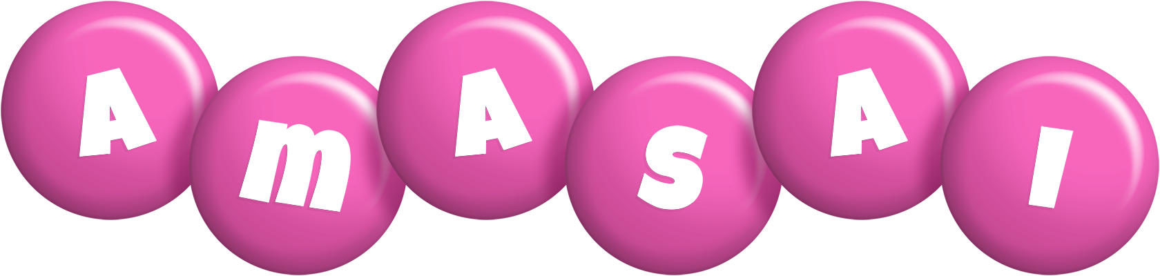 Amasai candy-pink logo