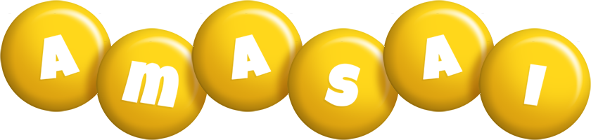 Amasai candy-yellow logo