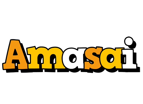 Amasai cartoon logo