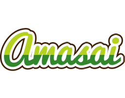 Amasai golfing logo