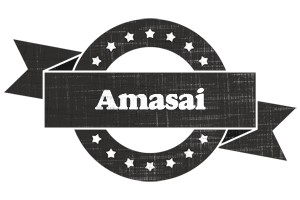 Amasai grunge logo