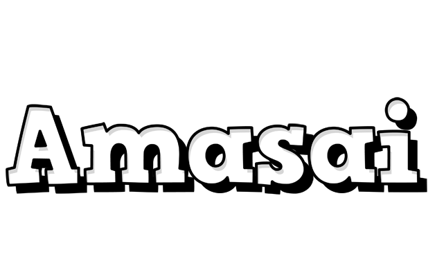 Amasai snowing logo