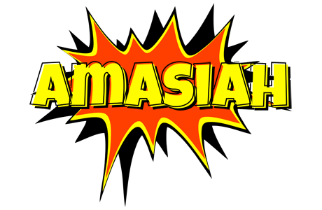 Amasiah bazinga logo