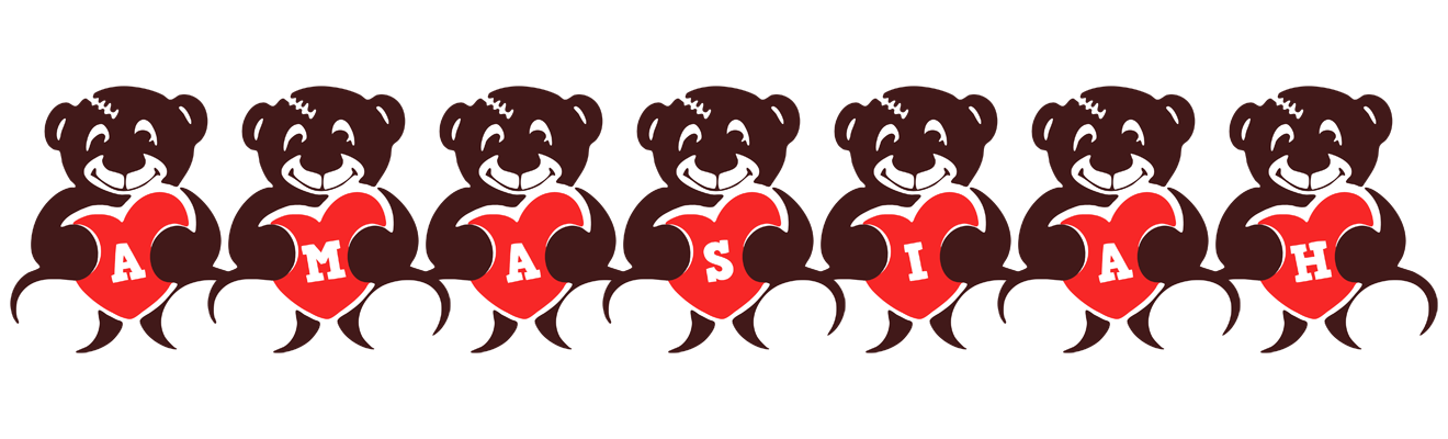 Amasiah bear logo