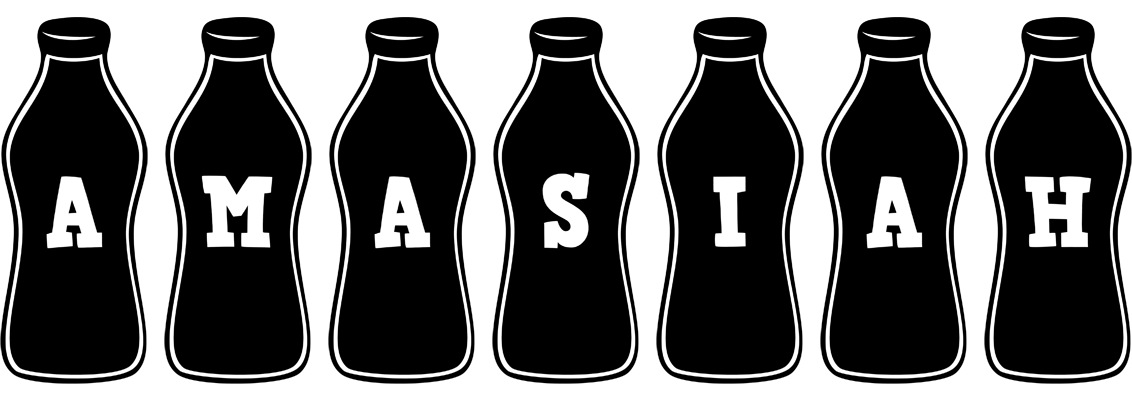 Amasiah bottle logo