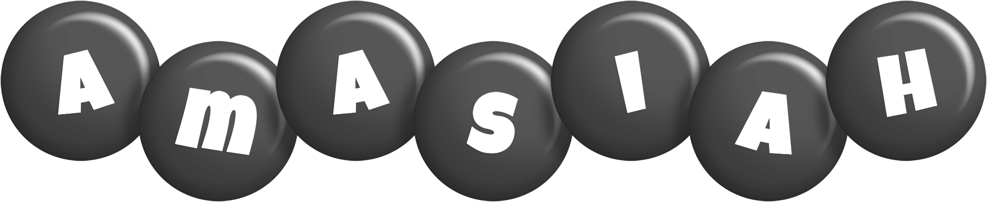 Amasiah candy-black logo