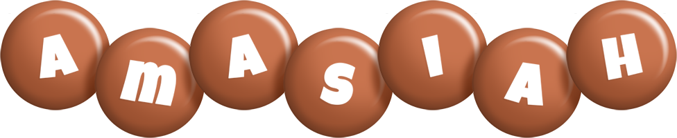 Amasiah candy-brown logo