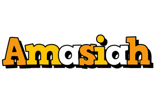 Amasiah cartoon logo