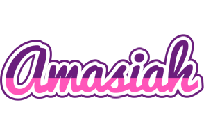 Amasiah cheerful logo