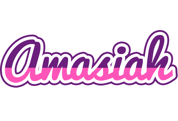 Amasiah cheerful logo