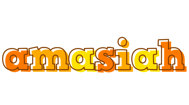 Amasiah desert logo