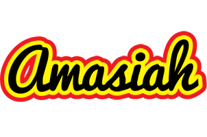 Amasiah flaming logo