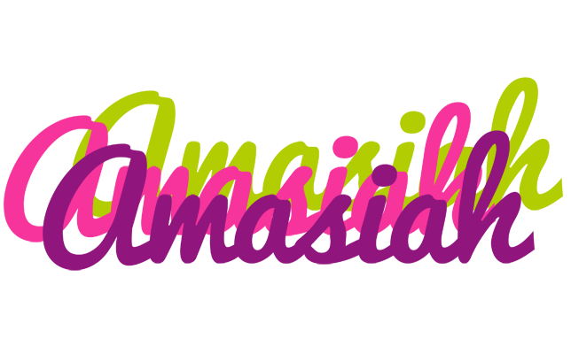 Amasiah flowers logo
