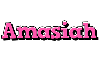 Amasiah girlish logo