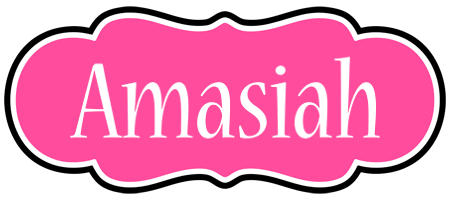 Amasiah invitation logo